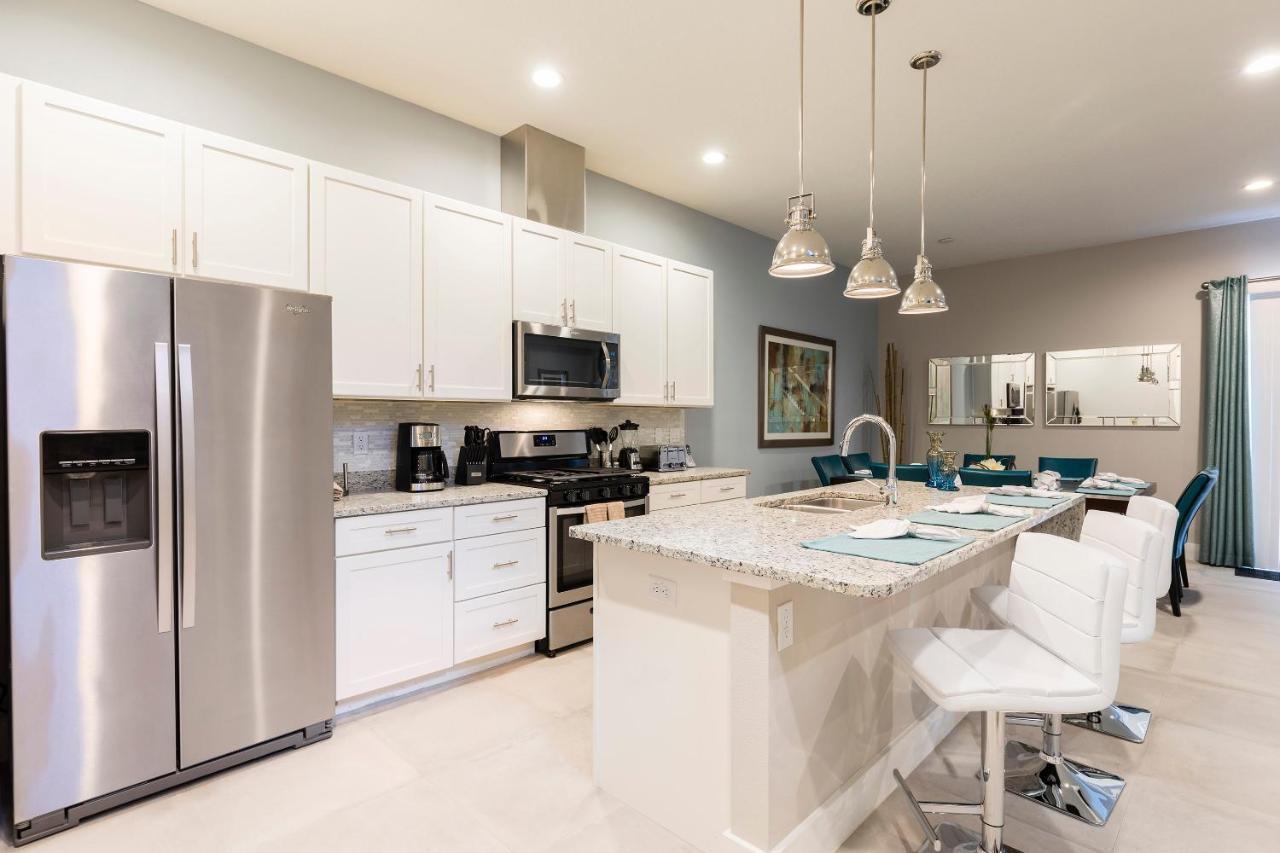 אורלנדו 5 Bedroom 6 Ba Luxury Villa 5 Min To Disneyworld Hot Tub & Bbq מראה חיצוני תמונה